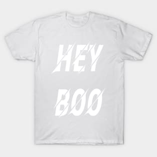 Hey Boo ,Funny Halloween ,Teacher Halloween, Halloween Party T-Shirt